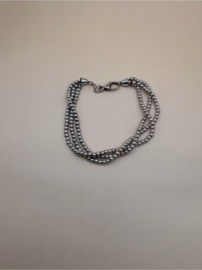 925 Sterling Silver Bracelet 7.5 inches.